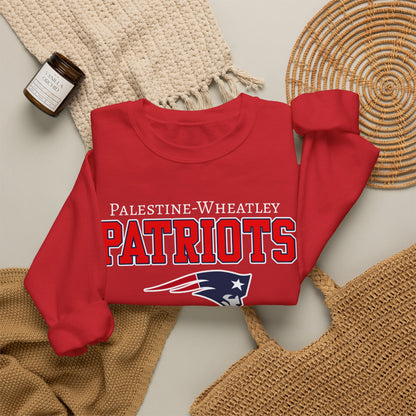 ADULT. Palestine-Wheatley Patriots Crewneck Sweatshirt