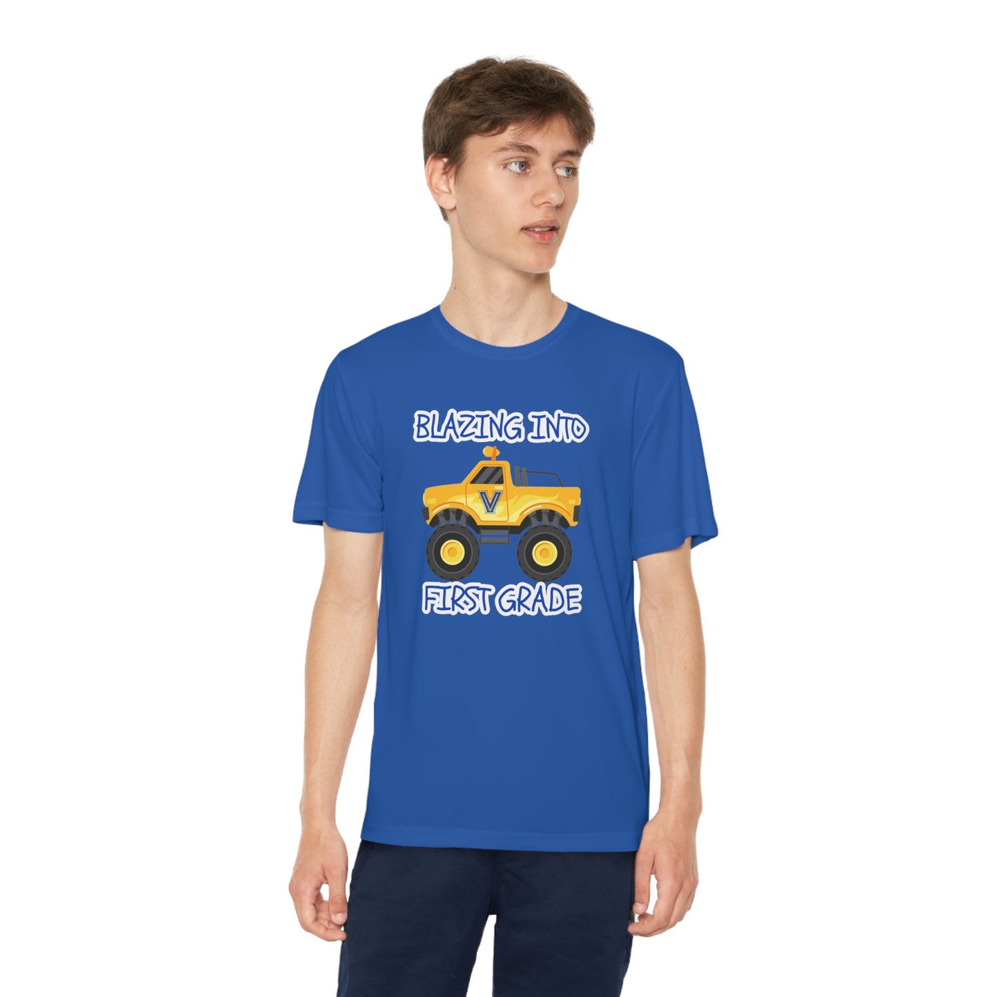 Youth First Grade. Truck Competitor Tee