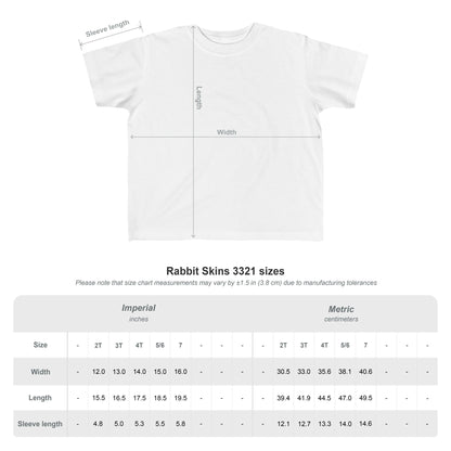 Toddler Tee — 'COLTS' Leopard Print Football Script