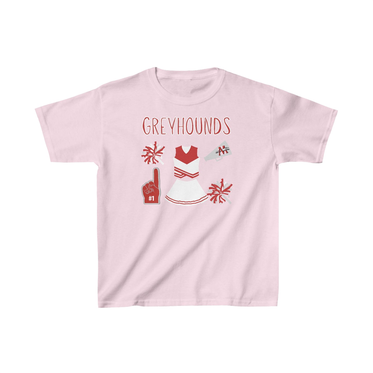 Greyhounds. Cheer Kids Heavy Cotton™ Tee