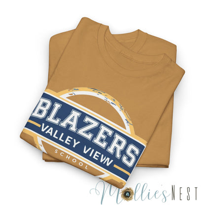 Unisex Heavy Cotton Tee. Valley View Blazers
