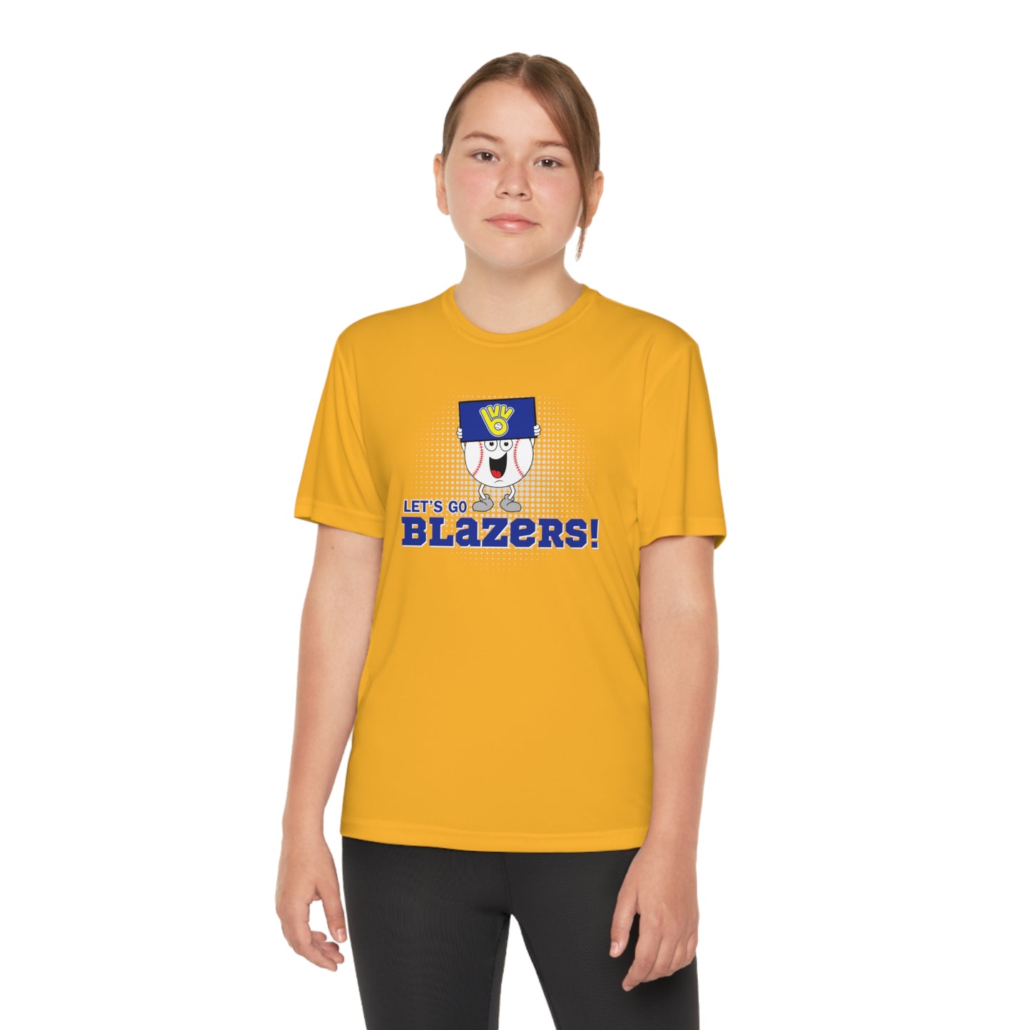 Blazers Baseball Youth Competitor Tee