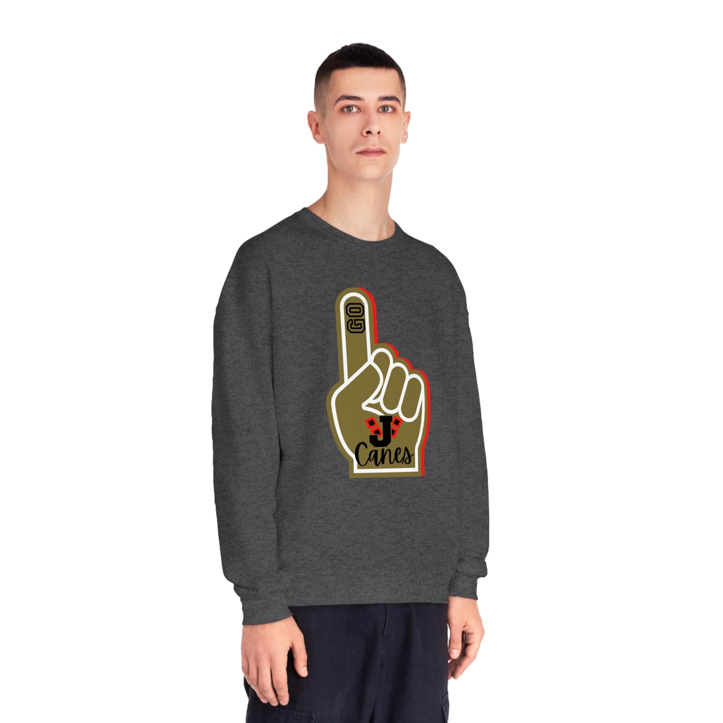 Jonesboro Foam Finger Unisex NuBlend® Crewneck Sweatshirt