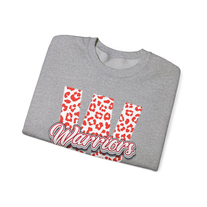 Adult. Westsie Warriors Leopard Print "W" Sweatshirt