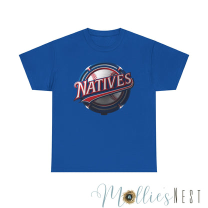 Unisex Heavy Cotton Tee. NATIVES 25