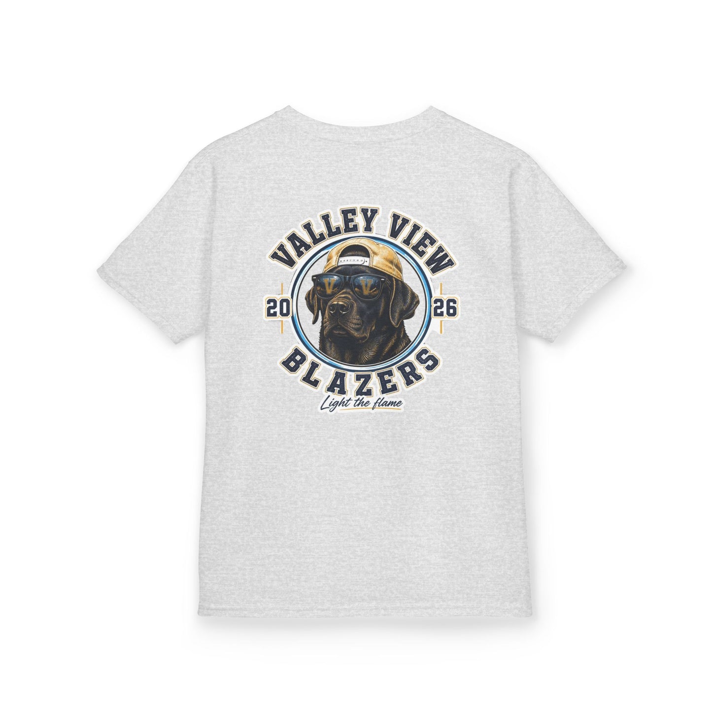 YOUTH.  Valley View Blazers Black Lab 2026 T-Shirt — Vintage Tee (2026)