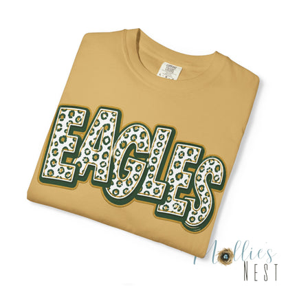 Greene County Tech. Eagles Leopard Print Graphic T-Shirt - ADULT
