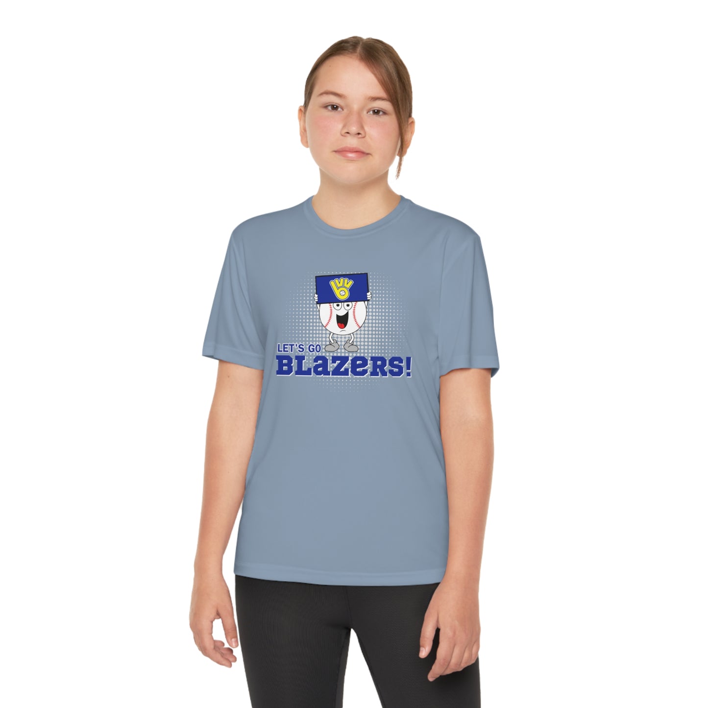 Blazers Baseball Youth Competitor Tee