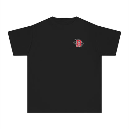 YOUTH - Bearcats Gameday Football T-Shirt — Brookland, Arkansas Helmet Graphic