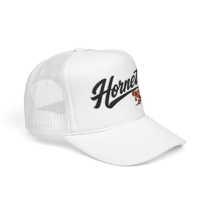 Foam Trucker Hat. Harrisburg Hornets with hornet logo.