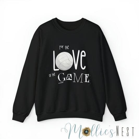 Love of the game Volleyball Heavy Blend™ Crewneck Sweatshirt