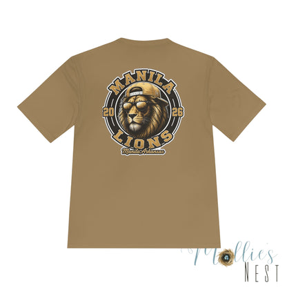 Manila Lions Athletic DRIFIT Tee — LION. 2026