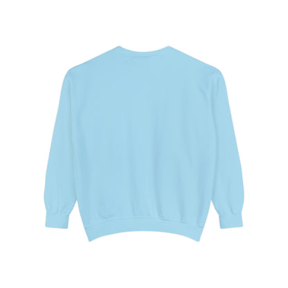 Glitter Blazer Baseball Garment-Dyed Sweatshirt