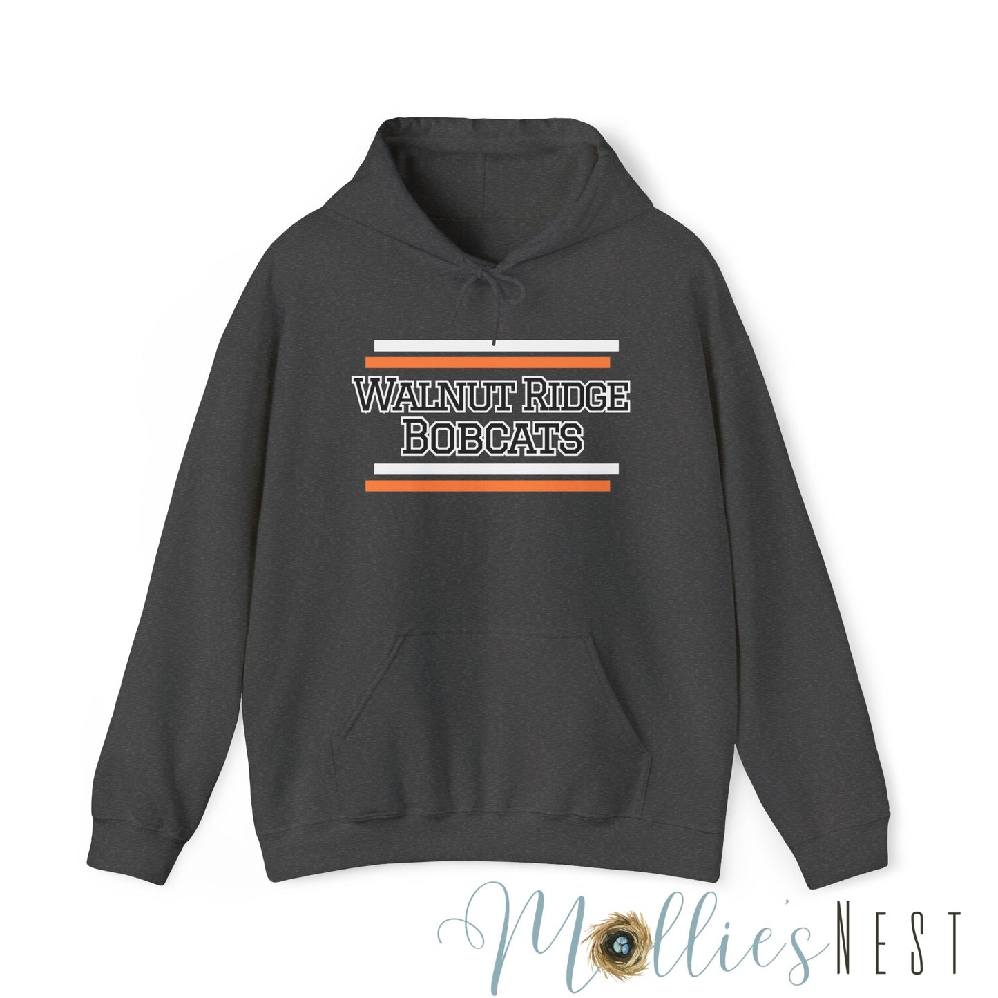 Unisex Heavy Blend™ Hooded Sweatshirt. Walnut Ridge Bobcats