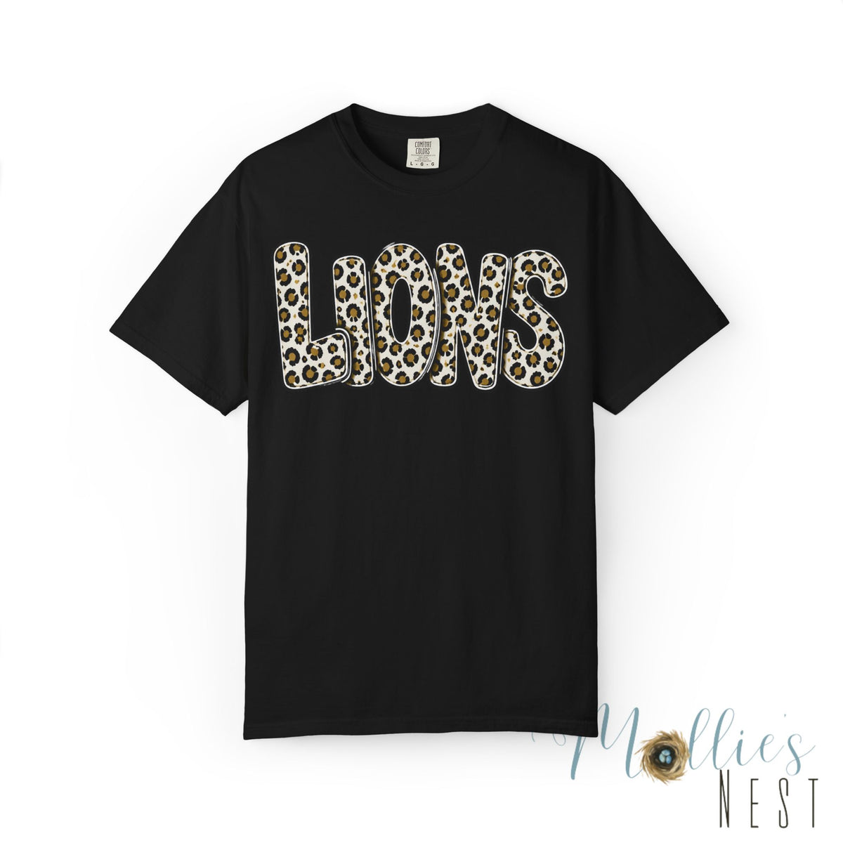 LIONS Leopard Stacked Graphic T-Shirt - ADULT