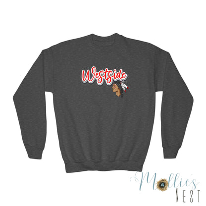 Youth Westside Warriors Logo Crewneck Sweatshirt