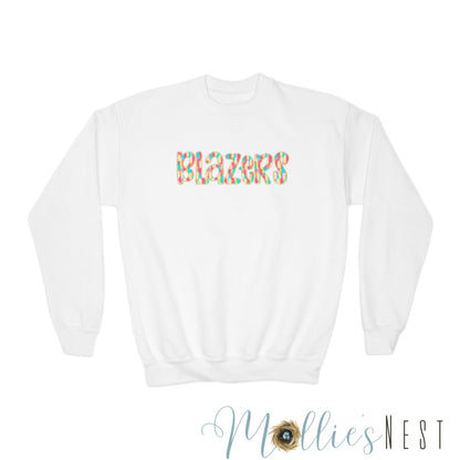 Youth Crewneck Sweatshirt. Blazers