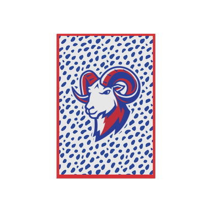 Decorative House Flag with Ram Design