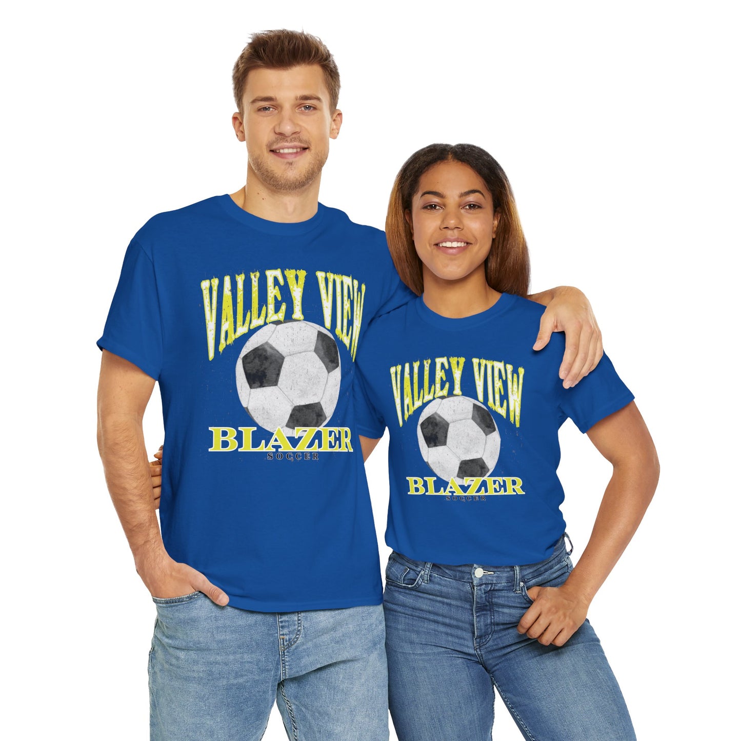 Unisex Heavy Cotton Tee. VV Soccer