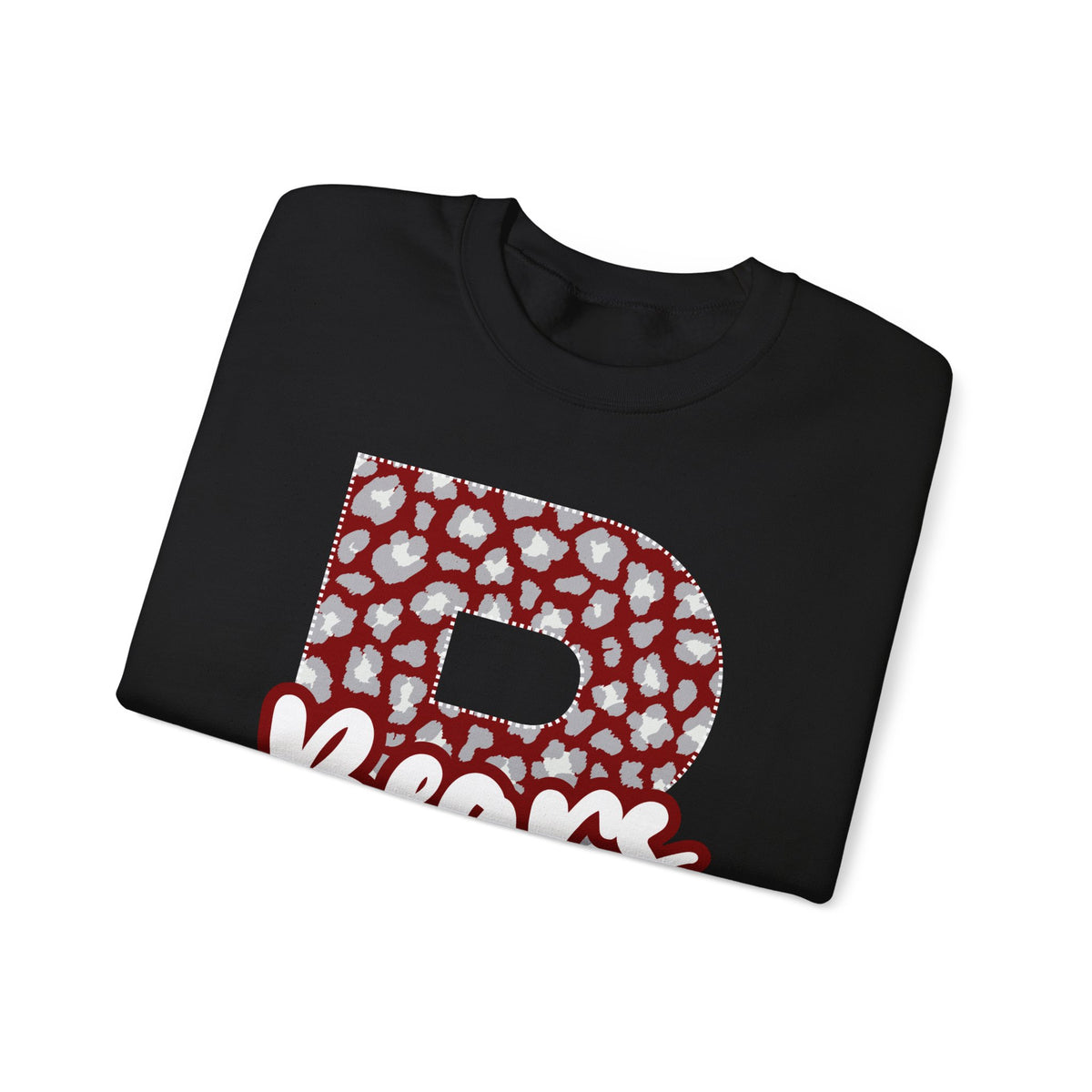 ADULT. Barton Bears. Initial B Crewneck Sweatshirt