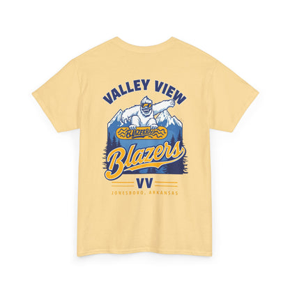 Valley View Blazers T‑Shirt — Mountain Yeti. MANNLY BRAND 2026