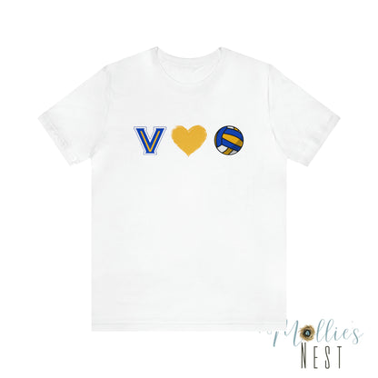 Blazers Volleyball Unisex Jersey Short Sleeve Tee