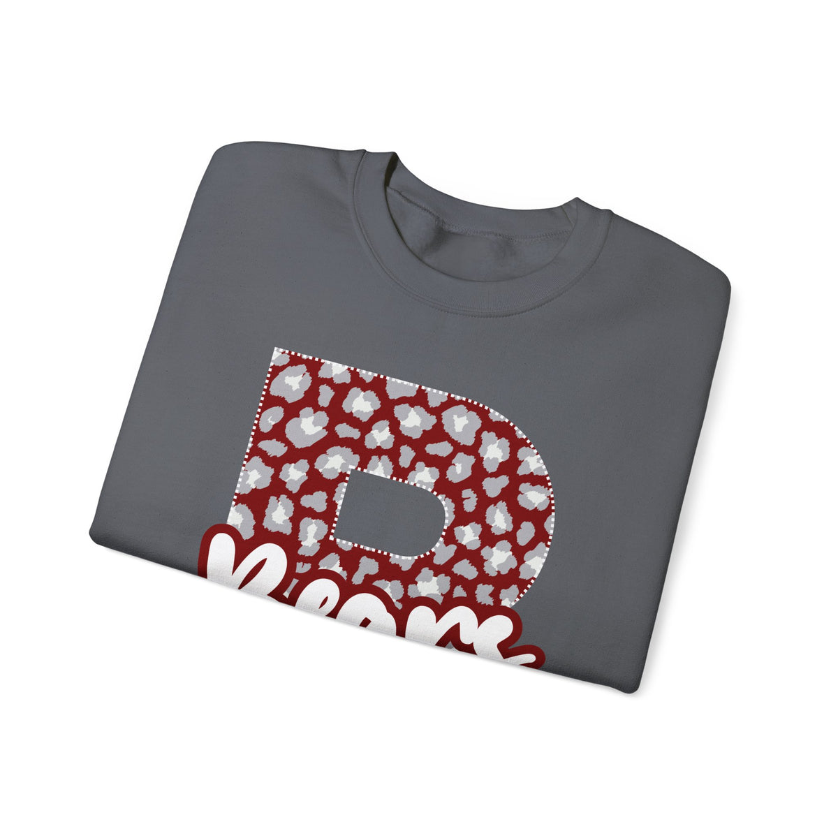 ADULT. Barton Bears. Initial B Crewneck Sweatshirt