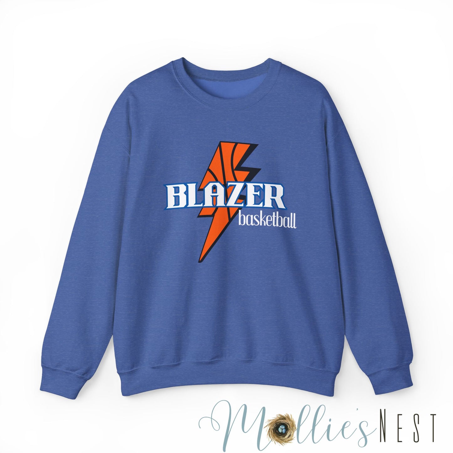 Unisex Heavy Blend™ Crewneck Sweatshirt. Blazer Basketball