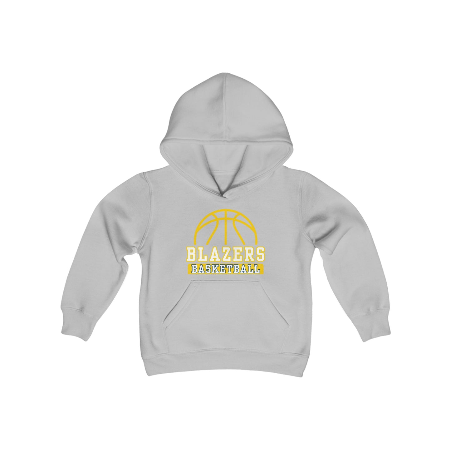 Youth Blazers Basketball. Heavy Blend Hooded Sweatshirt