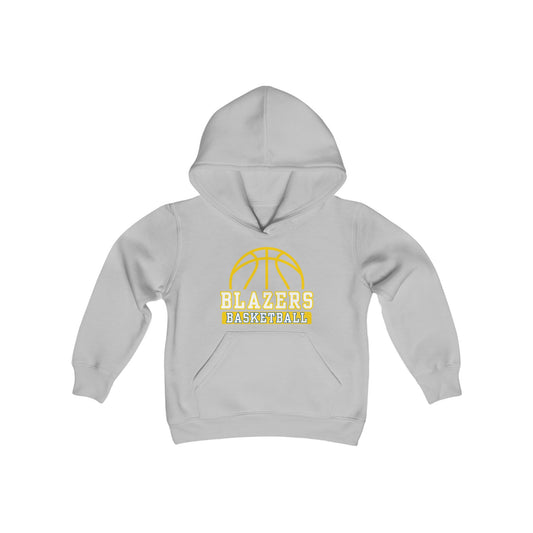 Youth Blazers Basketball. Heavy Blend Hooded Sweatshirt