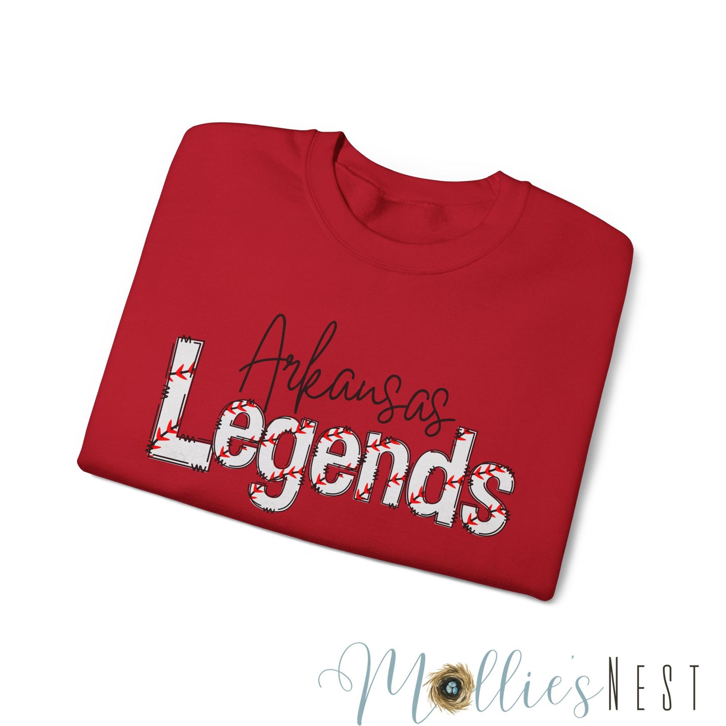 Unisex Heavy Blend™ Crewneck Sweatshirt. LEGENDS BASEBALL