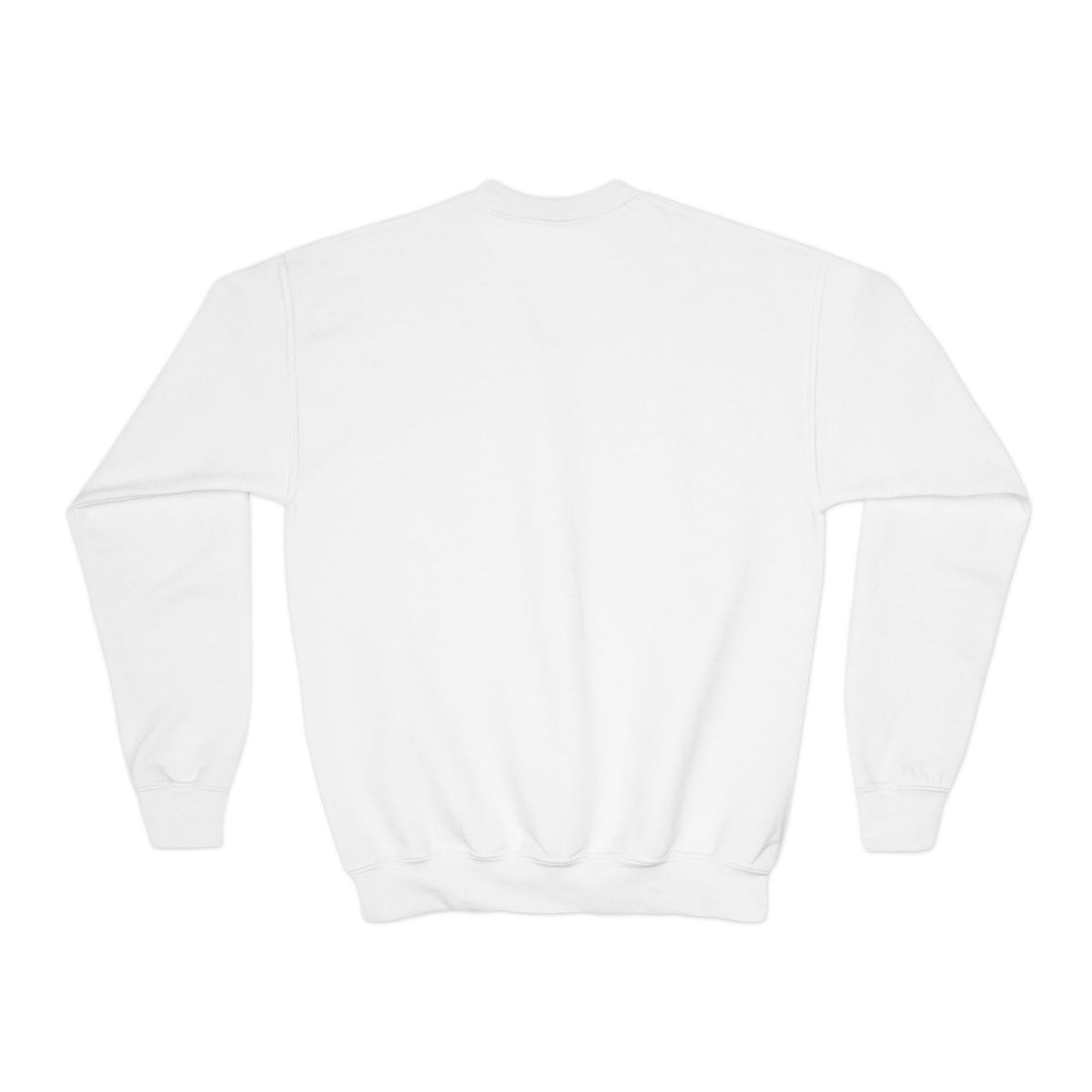 Youth Crewneck Sweatshirt - "Yellowjackets" Script Logo with Mascot (School Spirit Apparel)