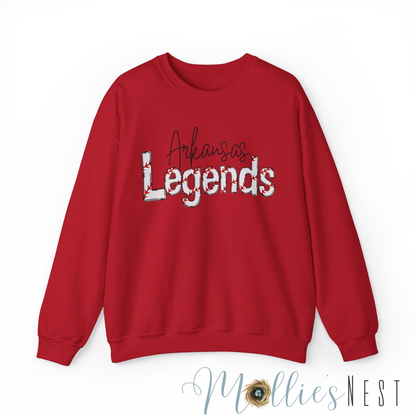 Unisex Heavy Blend™ Crewneck Sweatshirt. LEGENDS BASEBALL