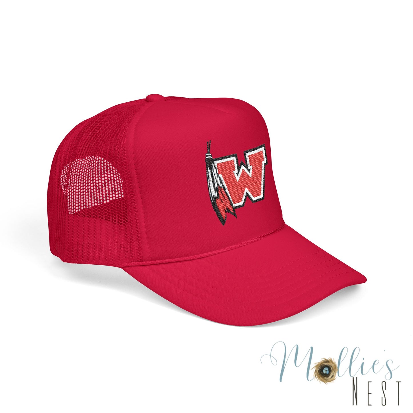 Westside "W"  Embroidered Foam Hat (Multiple Colors)