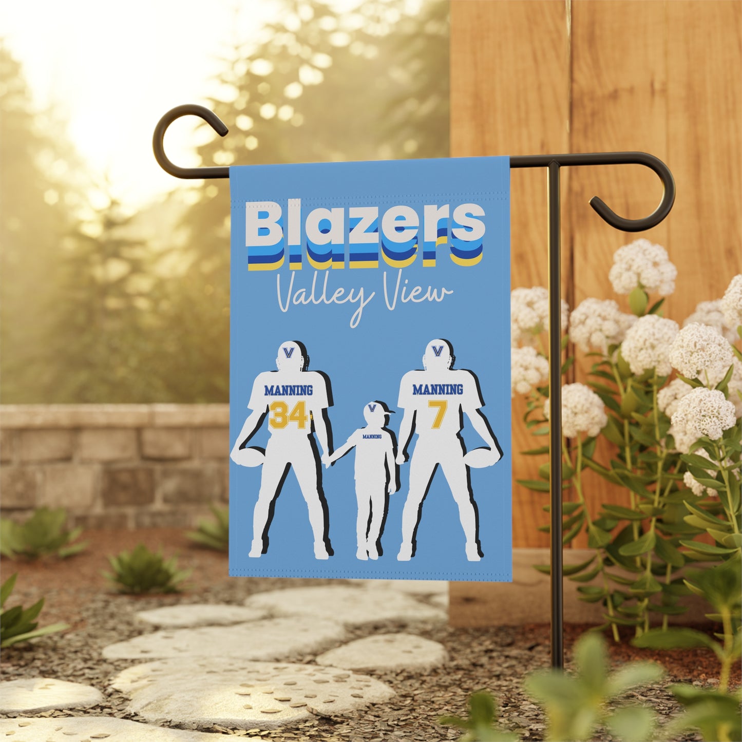 Blazers CUSTOMIZED Garden & House Banner