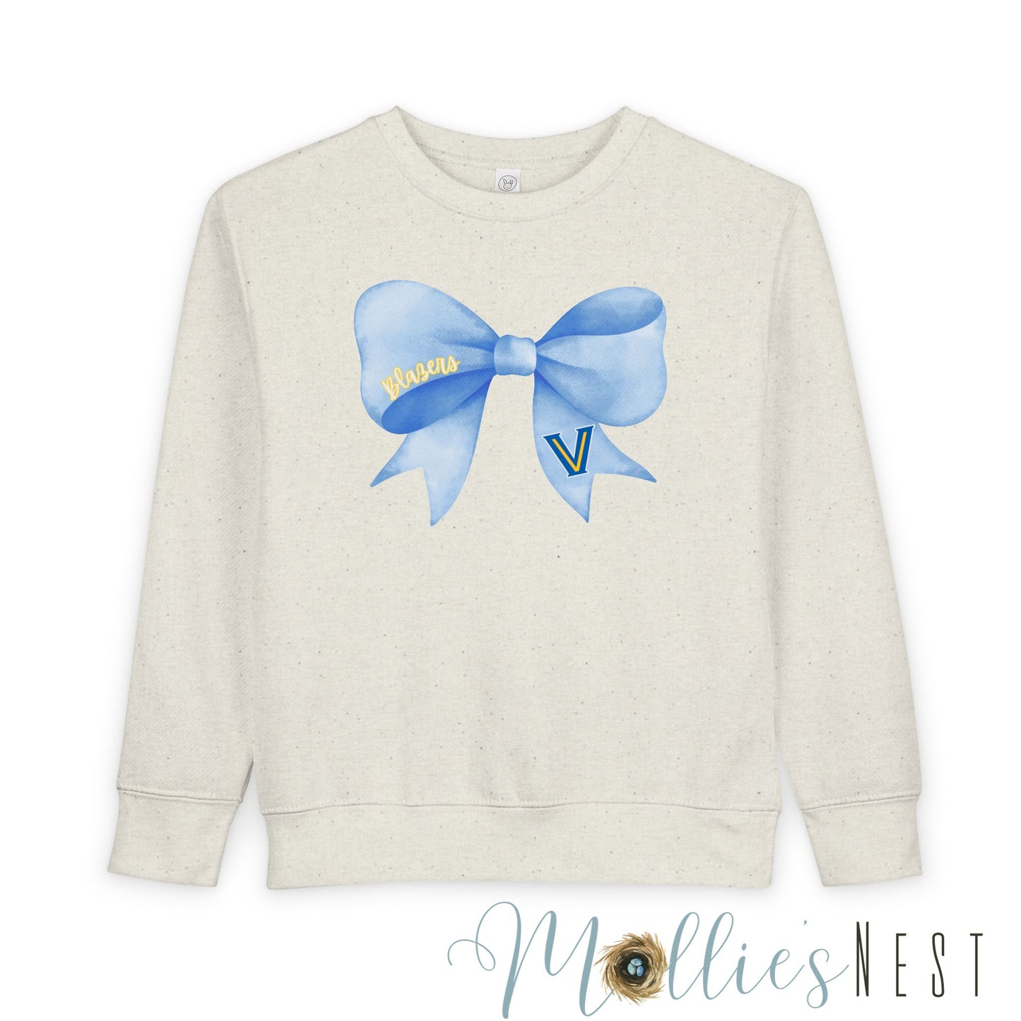 TODDLER. Valley View Bow Sweatshirt