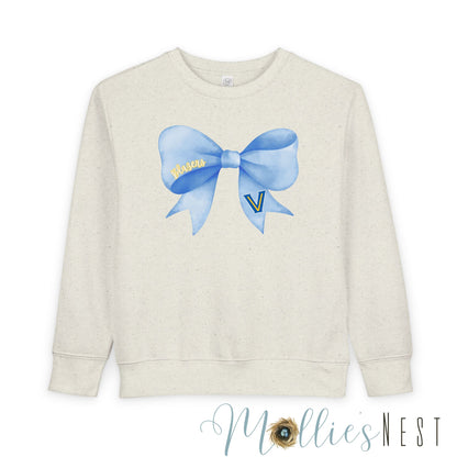 TODDLER. Valley View Bow Sweatshirt