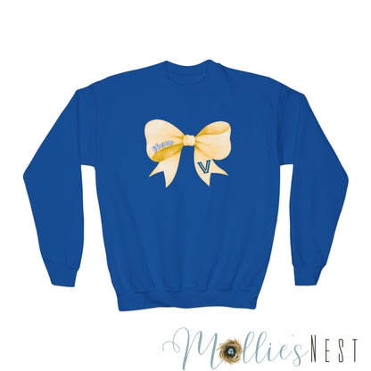 YOUTH. Valley View Bow Sweatshirt