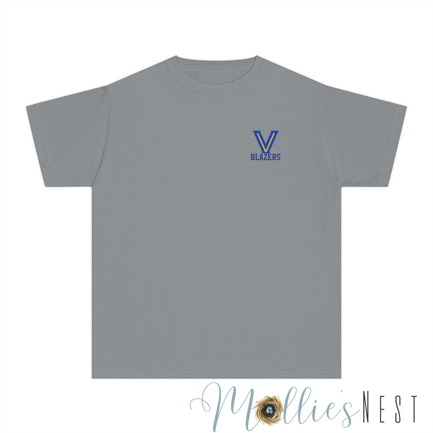 Youth Sports Tee, Valley View Blazers T-Shirt, "Where Legends Are Made"