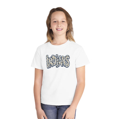 Youth Marked Tree Indians — Leopard Stacked Graphic