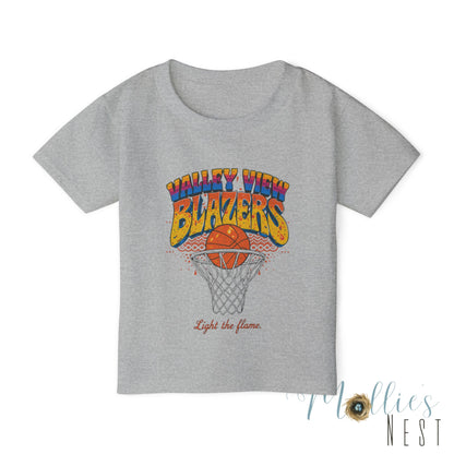 Toddler. Retro Valley View Basketball