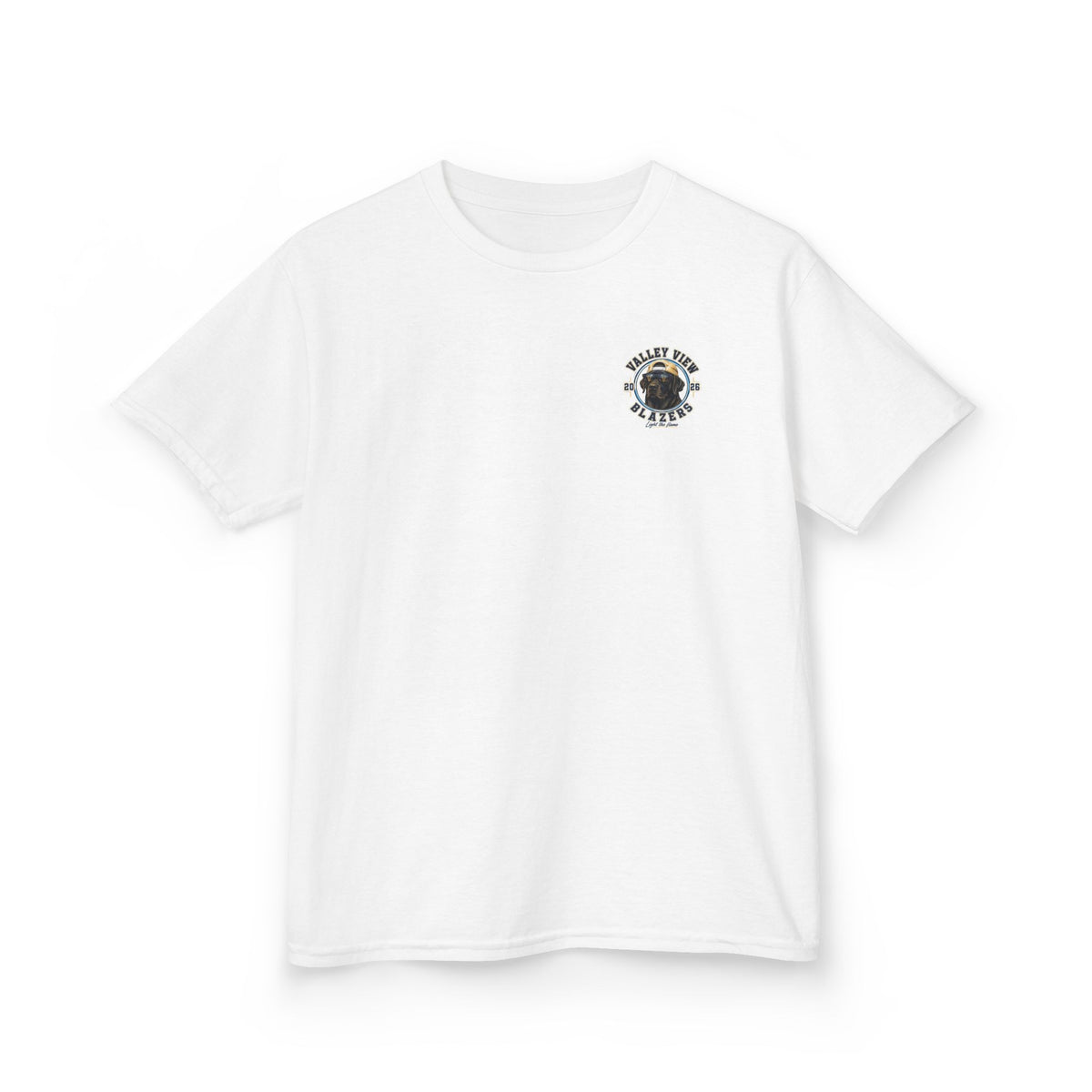 YOUTH.  Valley View Blazers Black Lab 2026 T-Shirt — Vintage Tee (2026)