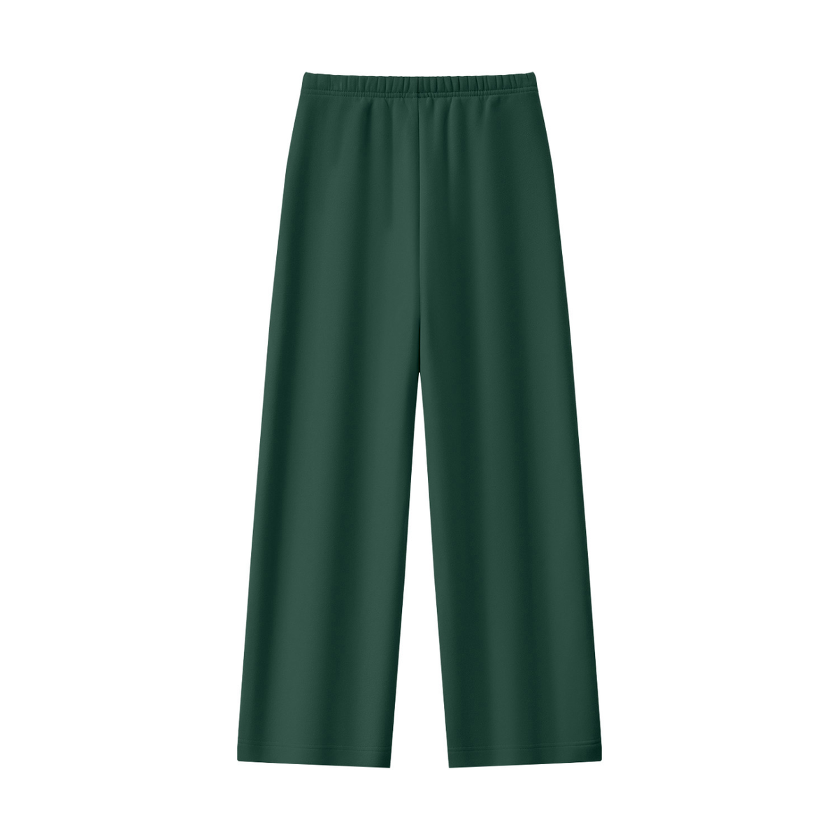 Women's Straight Leg Fleece Sweatpants - Matching Mockneck Set