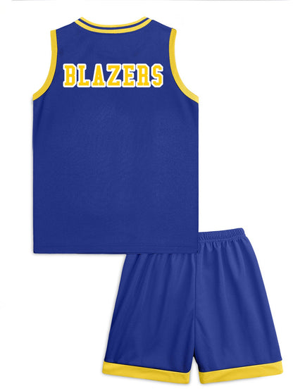 Valley View Blazers Children's Basketball Jersey Set