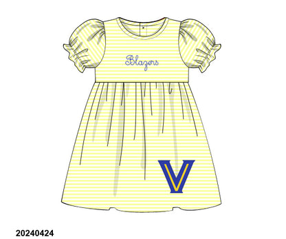 Knit Valley View Dress School Spirit