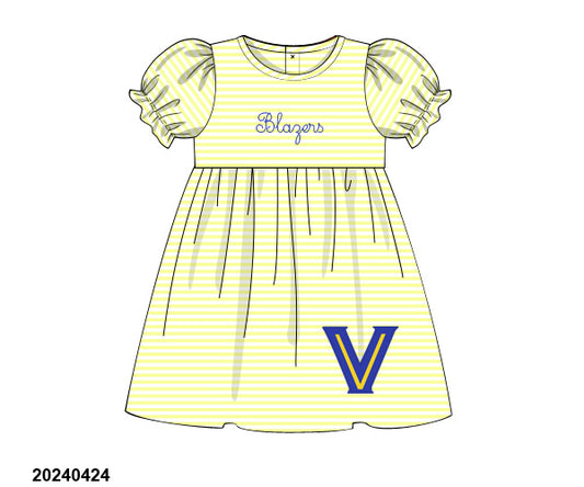 Preorder - Knit Valley View Dress School Spirit