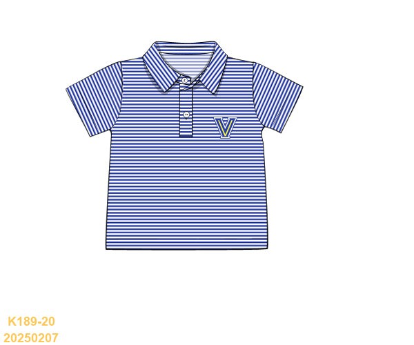 Valley View Polo (Stripes) ADULT SIZES