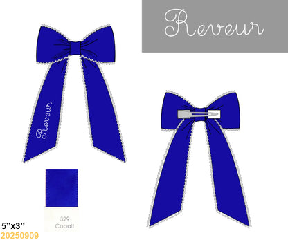 RCA House Embroidered Bows