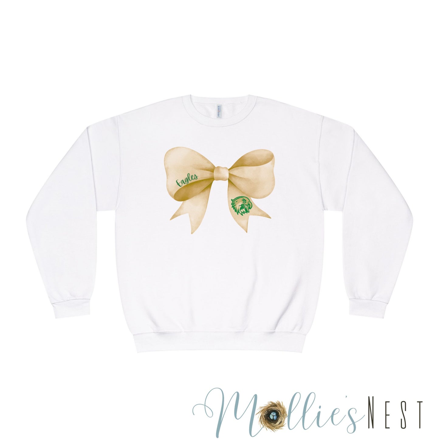 ADULT. GCT Eagles Bow Sweatshirt