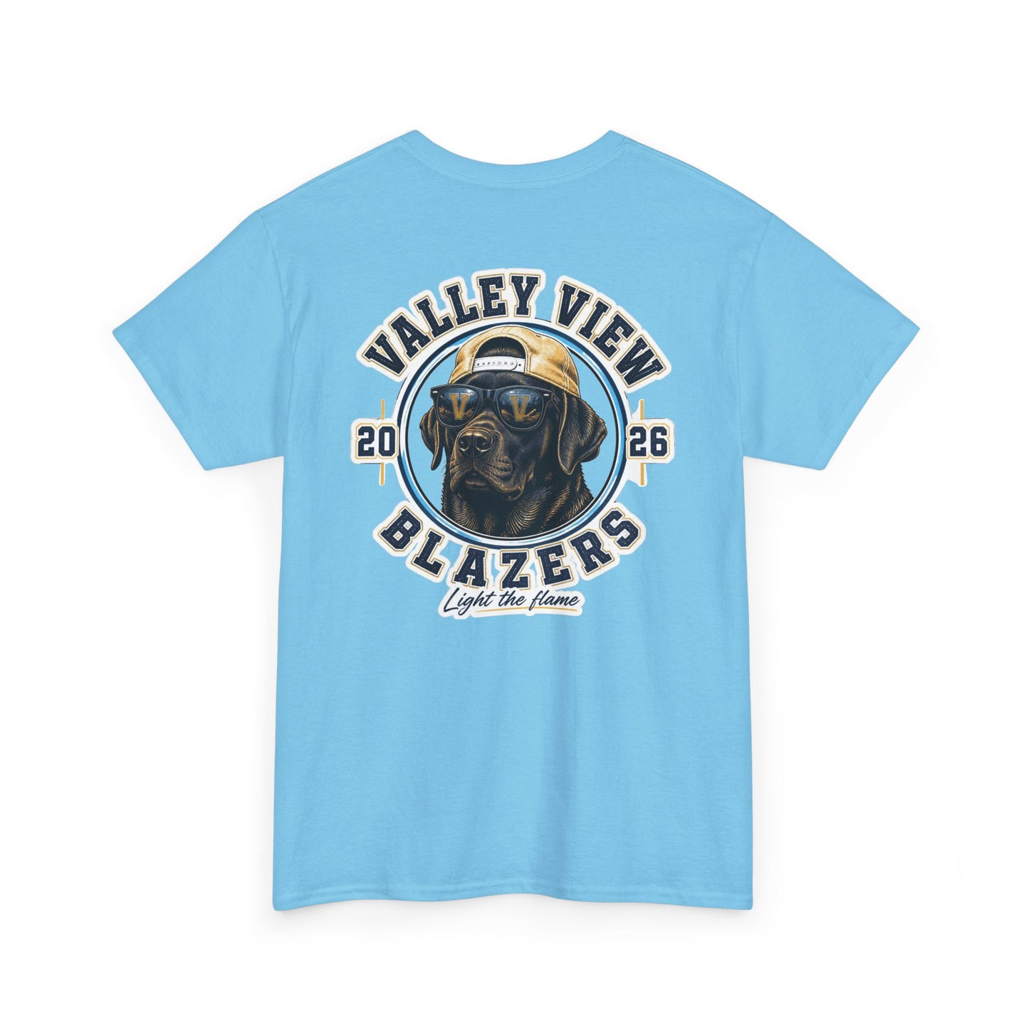 Valley View Blazers. Black Lab 2026 T‑Shirt — Dog Logo Tee